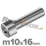 m10x16mm DIN 912 A2