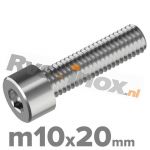 m10x20mm DIN 912 A2