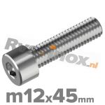 m12x45mm DIN 912 A2