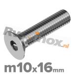 m10x16mm ISO 10642 A2