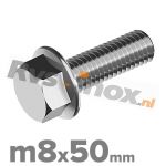 m8x50mm DIN 6921 A2