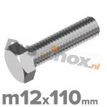 m12x110mm DIN 933 A2