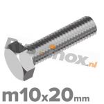 m10x20mm DIN 933 A2