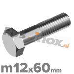m12x60mm DIN 931 A2